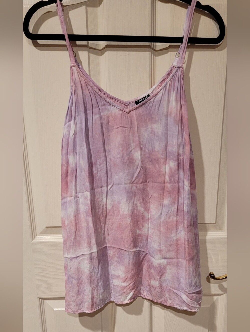 torrid Pink and Lavender Tie-Dye Camisole Tank